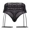 CandyMan Porte-Jarretelles String Toreth Noir